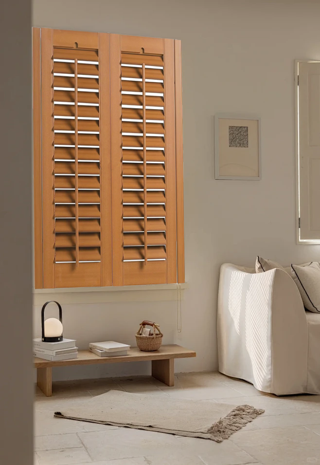 wood pvc plantation Shutters