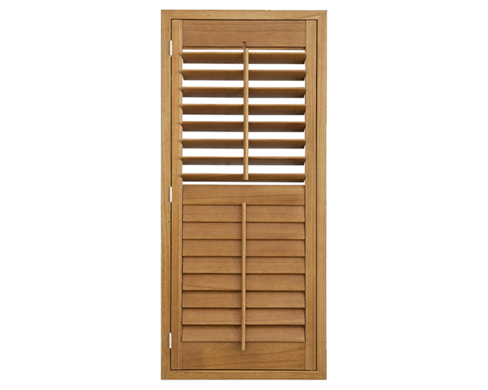 Stained Paulownia Wooden Plantation Shutters