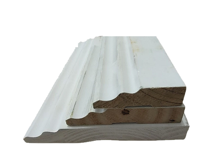 Exterior Waterproof Cornice Wooden Mouldings Outdoor Wood Board