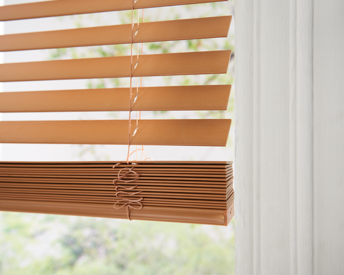 Embossed Fauxwood Blinds