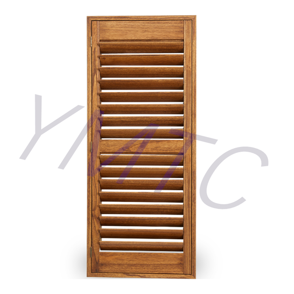 YMTC real wooden plantation shutters